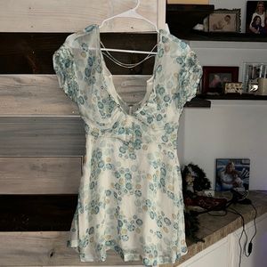 Free People Sheer Dress - medium size